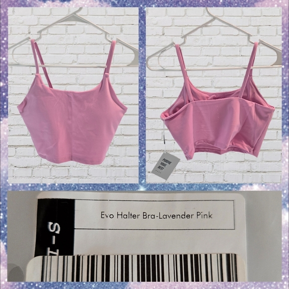 Acta Evo Halter Bra In Lavender Pink Sz Small - Picture 4 of 4